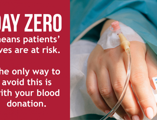 Patients’ lives are at risk – donate blood urgently!