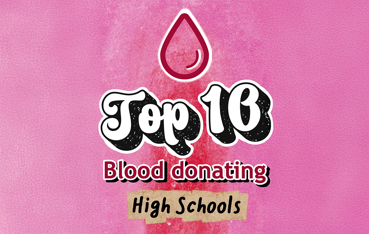 Top 10 Blood-Donating Schools of 2025