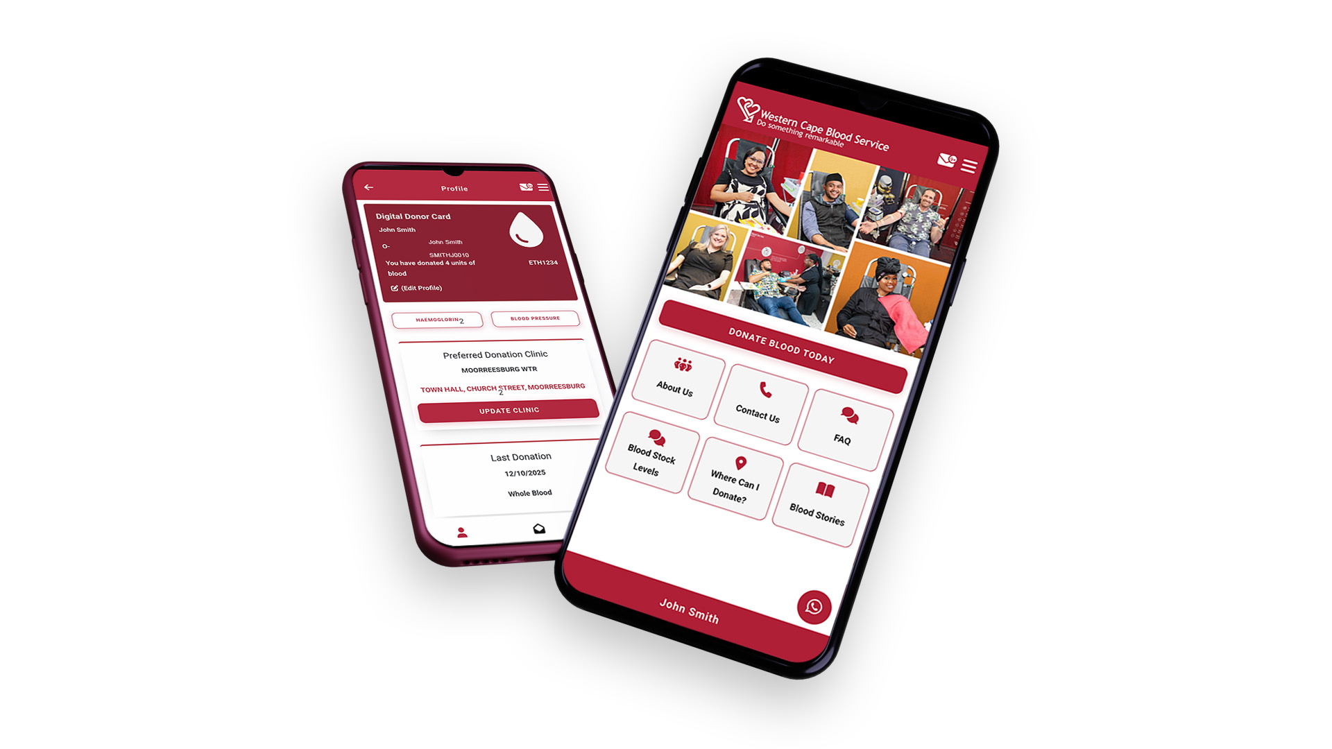 WCBS App - Donate Blood in the Western Cape