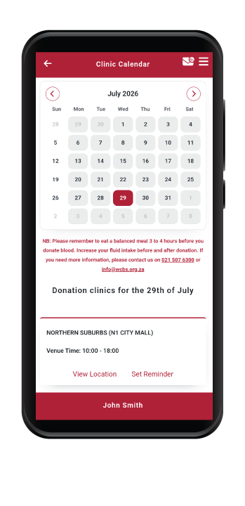 WCBS App - Where can I donate blood?