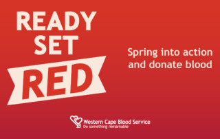Ready, Set, Red: Revive Your Resolution and Give Blood This Spring.