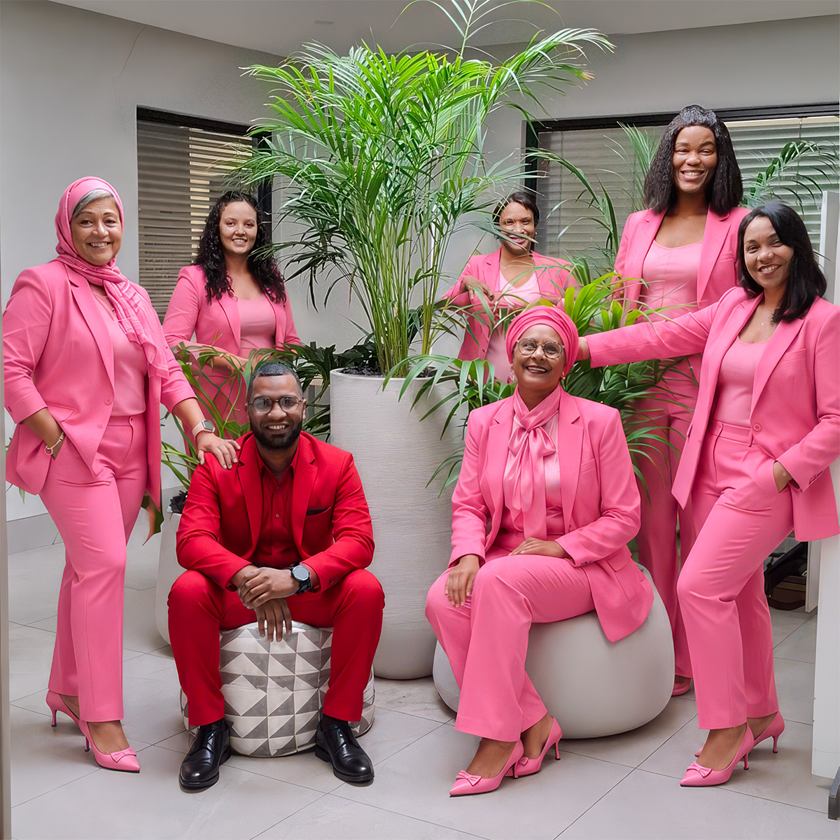 Cancer-Awareness-Staff-square-web Breast Cancer Awareness - WCBS Staff wearing pink and red